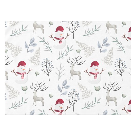 Weihnachten Tischdecke (Vorderseite (Horizontal))