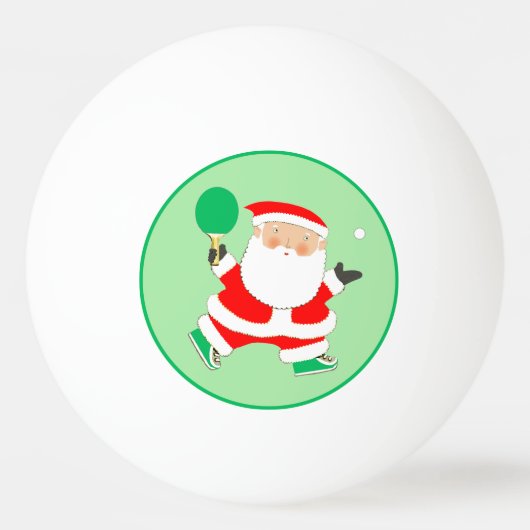 Weihnachten Tischtennisball (Vorderseite)