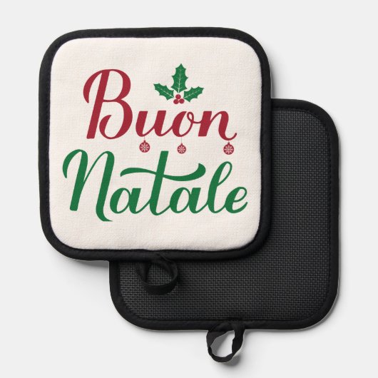 Weihnachten Topflappen (Vorderseite/Rückseite)