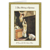 Weihnachten Traditionelle katholische Messe Angebo (Vorne)