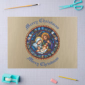 Weihnachten Traditionelle Krippe Seidenpapier (Basteln)