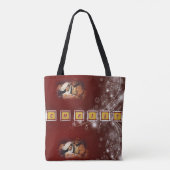 Weihnachten Tragetaschen der Frauen, Jesus Christu Tasche (Rückseite)