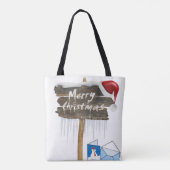 Weihnachten Tragetaschen Tasche (Rückseite)