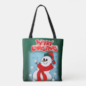 Weihnachten Tragetaschen Tasche (Rückseite)