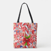 Weihnachten Tragetaschen Tasche (Rückseite)