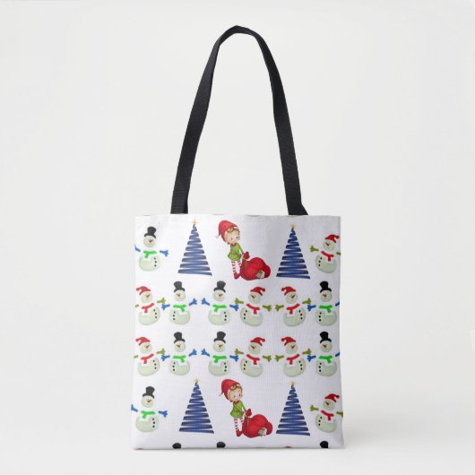 Weihnachten Tragetaschen Tasche (Vorderseite)