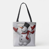 Weihnachten Tragetaschen Tasche (Rückseite)