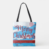 Weihnachten Tragetaschen Tasche (Rückseite)