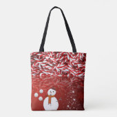 Weihnachten Tragetaschen Tasche (Rückseite)