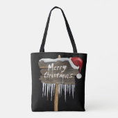 Weihnachten Tragetaschen Tasche (Rückseite)