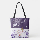 Weihnachten Tragetaschen Tasche (Rückseite)
