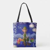 Weihnachten Tragetaschen Tasche (Rückseite)