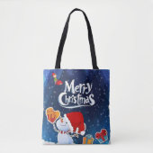 Weihnachten Tragetaschen Tasche (Vorderseite)