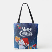Weihnachten Tragetaschen Tasche (Rückseite)