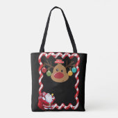 Weihnachten Tragetaschen Tasche (Rückseite)