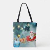 Weihnachten Tragetaschen Tasche (Rückseite)