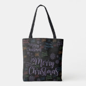 Weihnachten Tragetaschen Tasche (Rückseite)