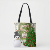 Weihnachten Tragetaschen Tasche (Vorderseite)