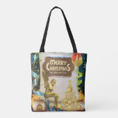 Weihnachten Tragetaschen Tasche (Rückseite)