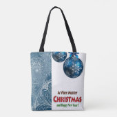 Weihnachten Tragetaschen Tasche (Rückseite)