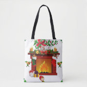 Weihnachten Tragetaschen Tasche (Vorderseite)