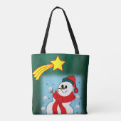 Weihnachten Tragetaschen Tasche (Rückseite)