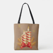 Weihnachten Tragetaschen Tasche (Rückseite)