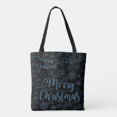 Weihnachten Tragetaschen Tasche (Rückseite)