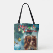 Weihnachten Tragetaschen Tasche (Rückseite)