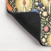 Weihnachten, Tree mit Kerzen und ein Star Mousepad (Ecke)