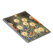 Weihnachten, Tree mit Kerzen und ein Star Notizblock (Rechte Seite)