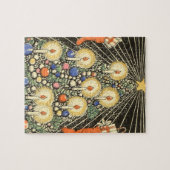 Weihnachten, Tree mit Kerzen und ein Star Puzzle (Horizontal)