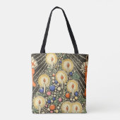 Weihnachten, Tree mit Kerzen und ein Star Tasche (Rückseite)