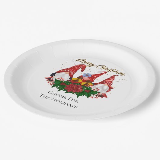 Weihnachten - Trendsetter Pappteller (Schrägansicht)