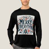 Weihnachten Tri-Blend Shirt (Vorderseite)