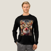 Weihnachten Tri-Blend Shirt (Volle Vorderseite)