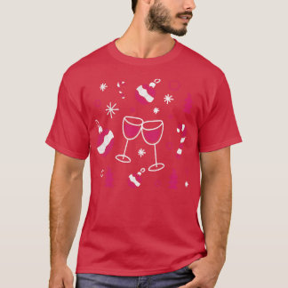 Weihnachten trinken Party Weihnachten Weihnachten T-Shirt