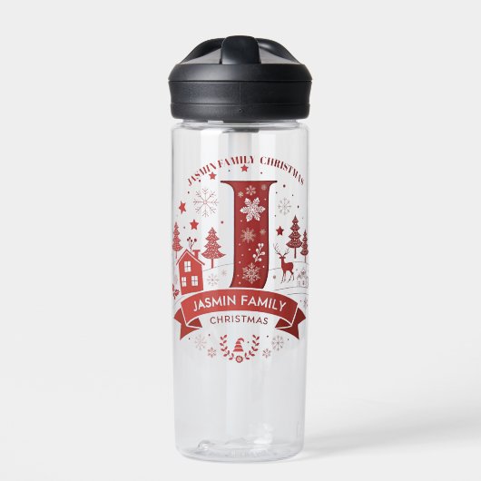 Weihnachten Trinkflasche (Vorderseite)