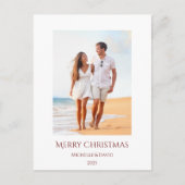 Weihnachten Tropical Vacation Beach Foto (Vorderseite)