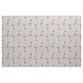 Weihnachten Tropischer Sommer Schneeglobe santa Stoff (Fat Quarter (45,7 x 55,9 cm))