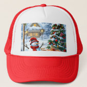 Weihnachten Truckerkappe (Vorderseite)
