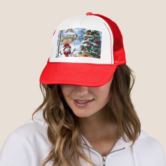 Weihnachten Truckerkappe (Beispiel)
