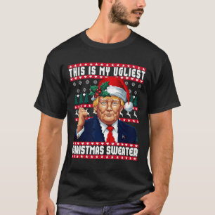 Weihnachten Trump Das ist mein hässlichster Weihna T-Shirt