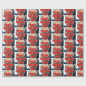 Weihnachten Trump derzeit noch ein politisches Ges Geschenkpapier (Flach)