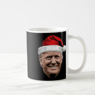 Weihnachten Trump Gesicht Santa Lustiges Xmas Meme Kaffeetasse
