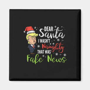 Weihnachten Trump Liebe Weihnachten Fake News Funn Magnet
