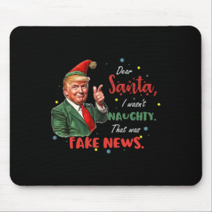 Weihnachten Trump Liebe Weihnachten Fake News Funn Mousepad