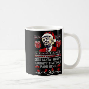 Weihnachten Trump Lieber Santa Falsche Nachrichten Kaffeetasse