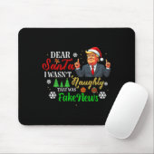 Weihnachten Trump Lieber Santa Falsche Nachrichten Mousepad (Mit Mouse)