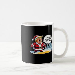 Weihnachten Trump Weihnachtsmann Sie essen das Je Kaffeetasse
